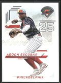 2025 Panini Prospect Edition #158 Aroon Escobar