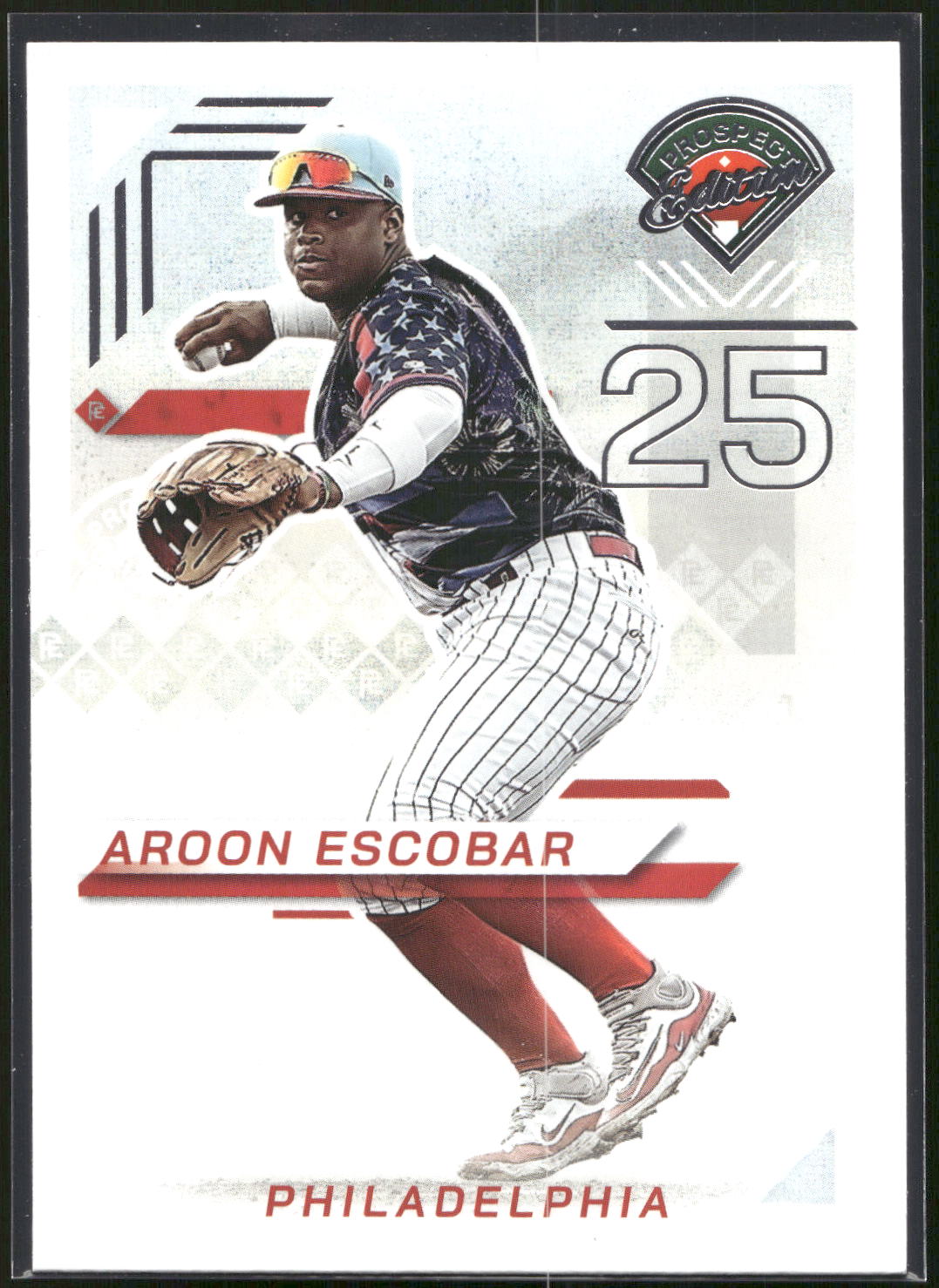 2025 Panini Prospect Edition #158 Aroon Escobar