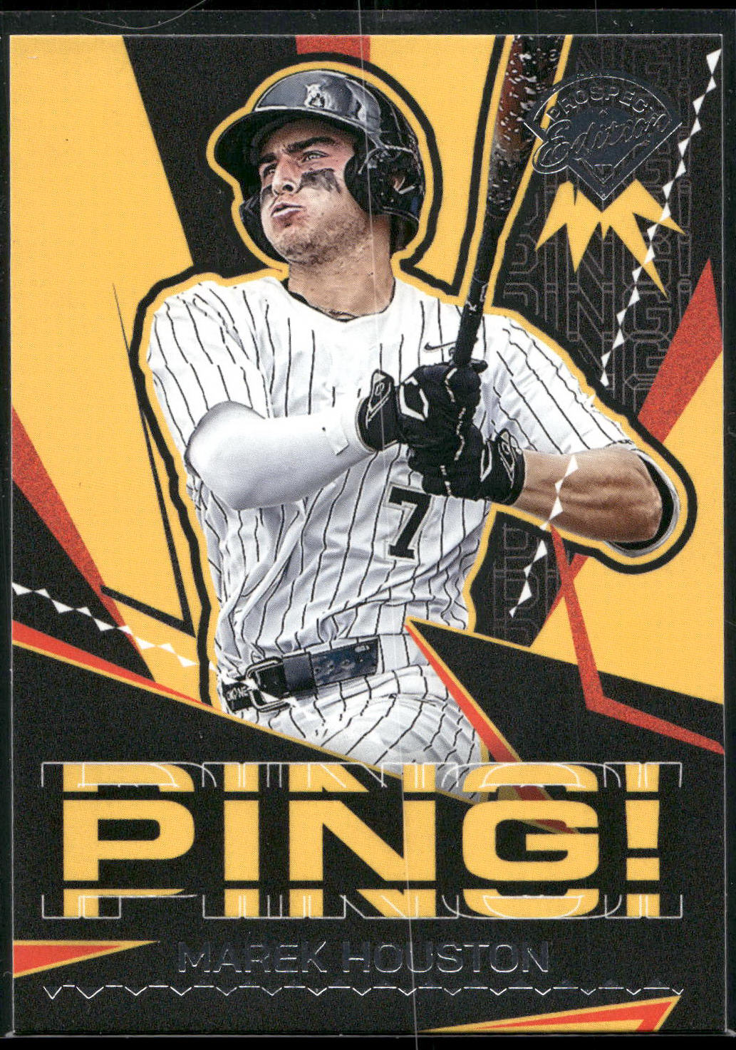 2025 Panini Prospect Edition #2 Marek Houston Ping!