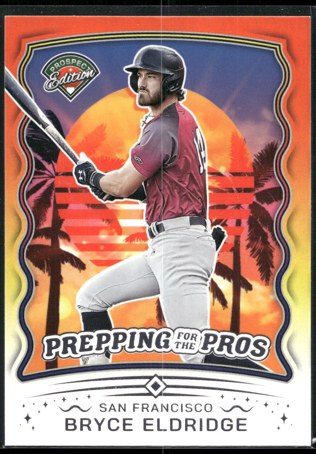 2025 Panini Prospect Edition #15 Bryce Eldridge Prepping for the Pros