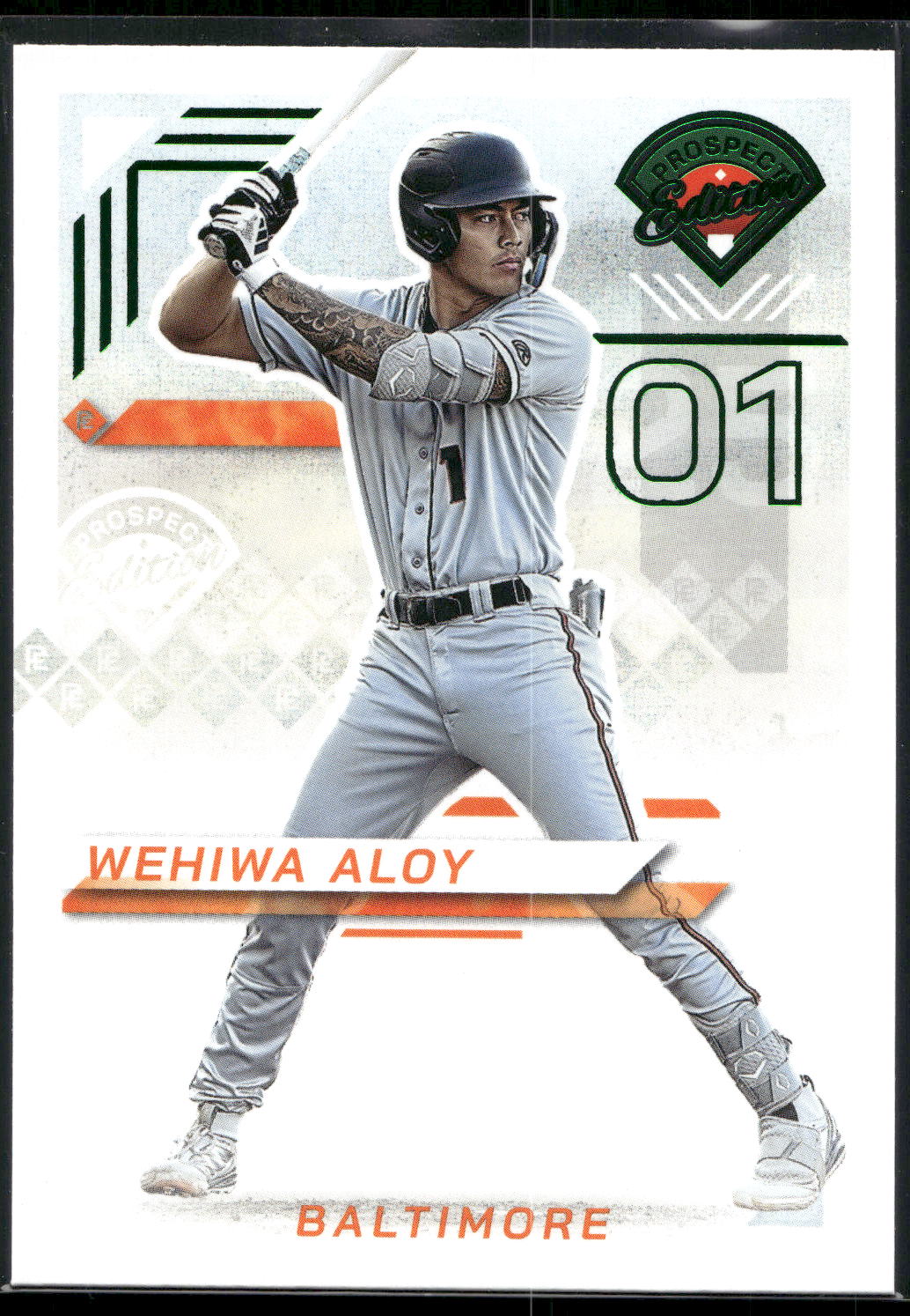 2025 Panini Prospect Edition #109 Wehiwa Aloy Green