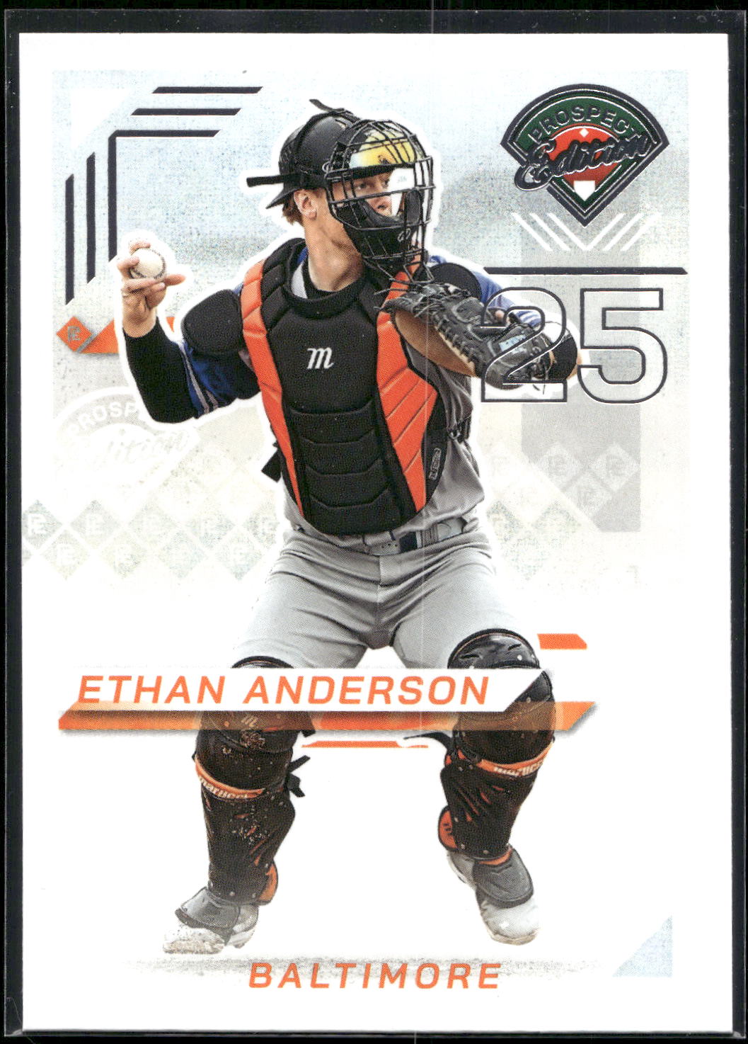 2025 Panini Prospect Edition #77 Ethan Anderson