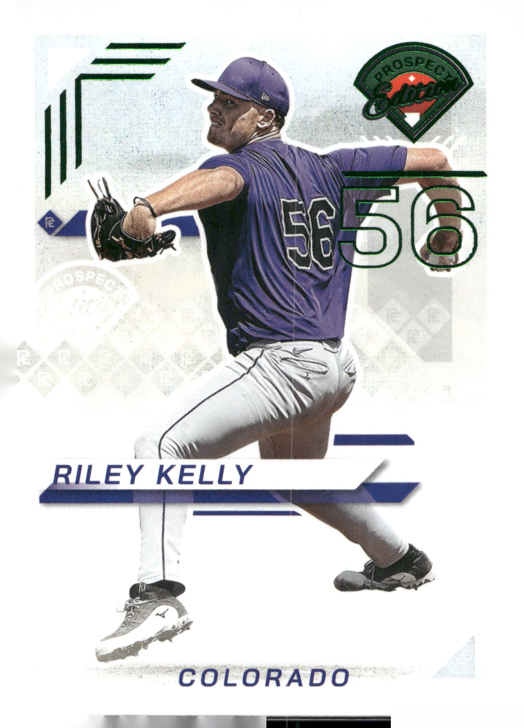 2025 Panini Prospect Edition #173 Riley Kelly Green
