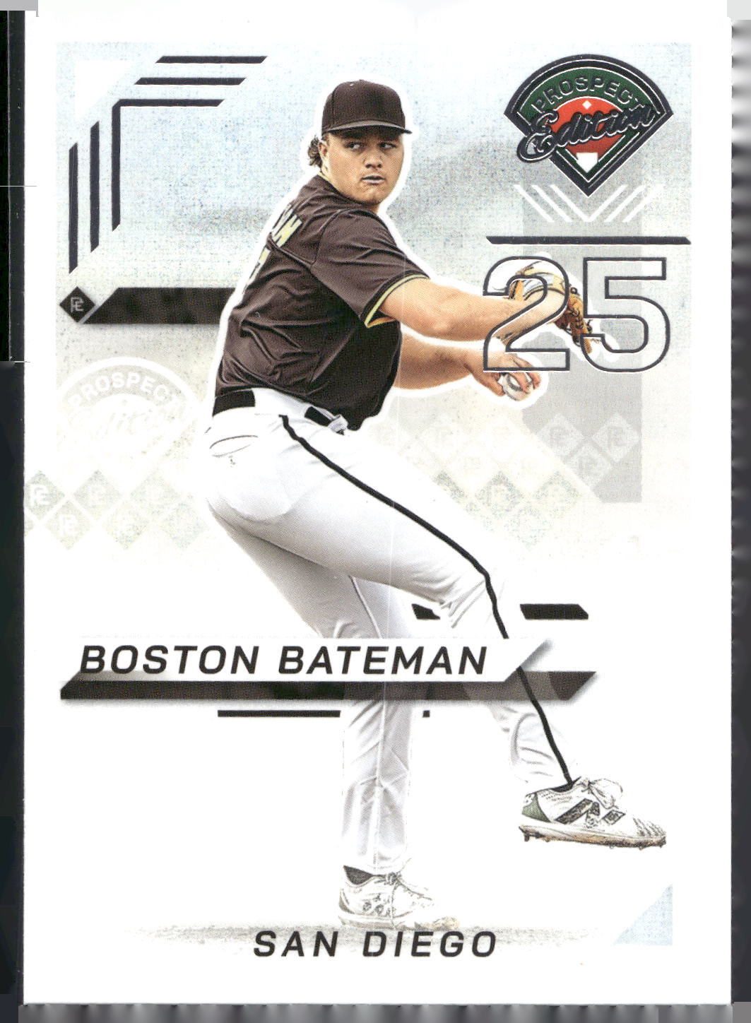 2025 Panini Prospect Edition #72 Boston Bateman
