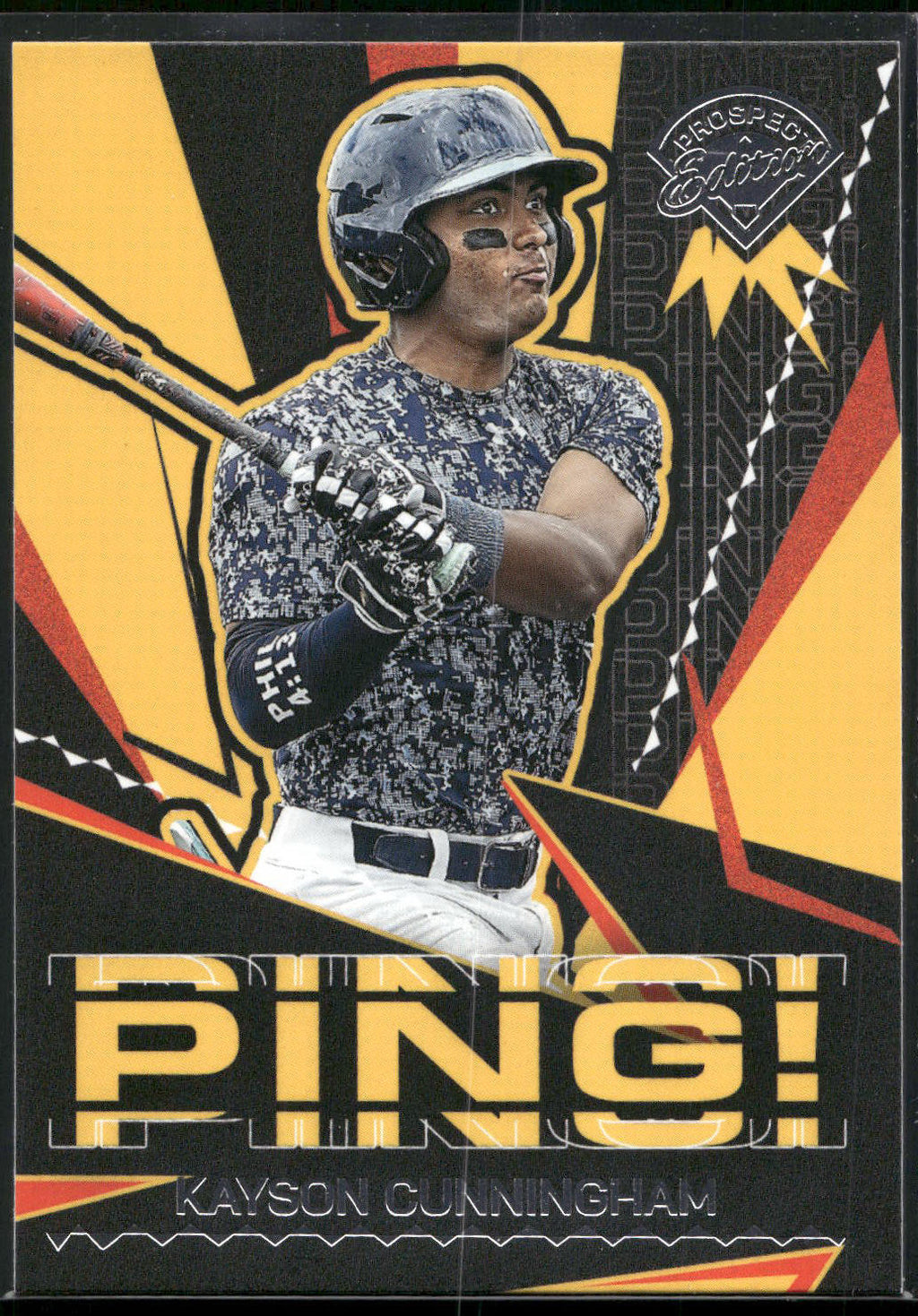 2025 Panini Prospect Edition #15 Kayson Cunningham Ping!