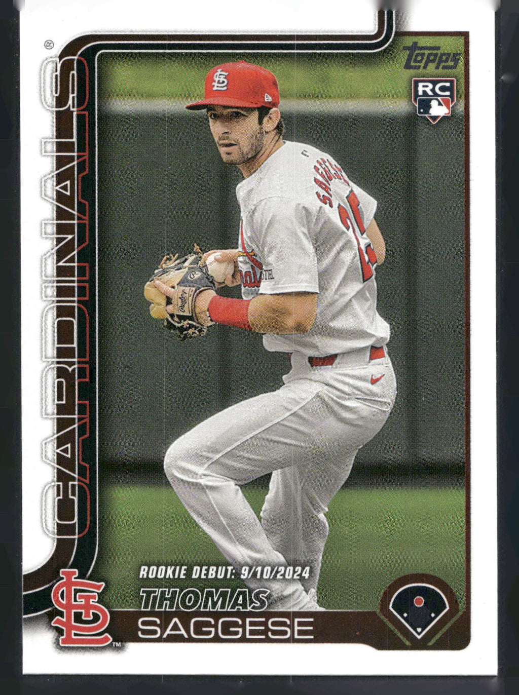 2025 Topps Update #US21 Thomas Saggese