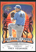 2025 Panini Prospect Edition #22 Trey Yesavage Prepping for the Pros - Green