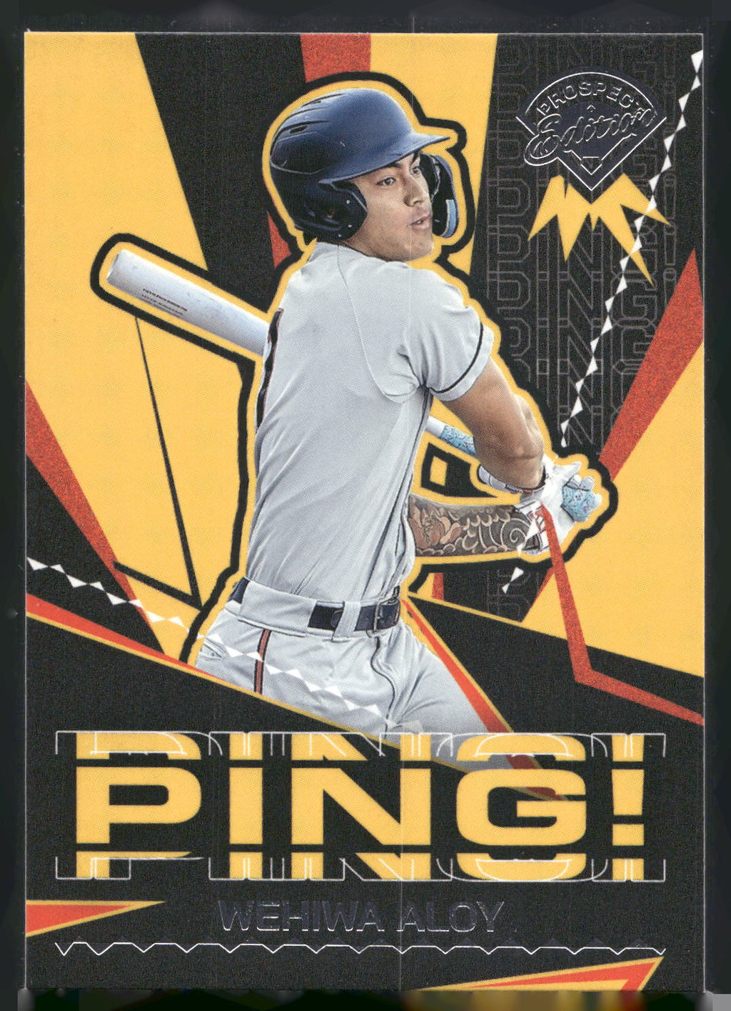 2025 Panini Prospect Edition #18 Wehiwa Aloy Ping!