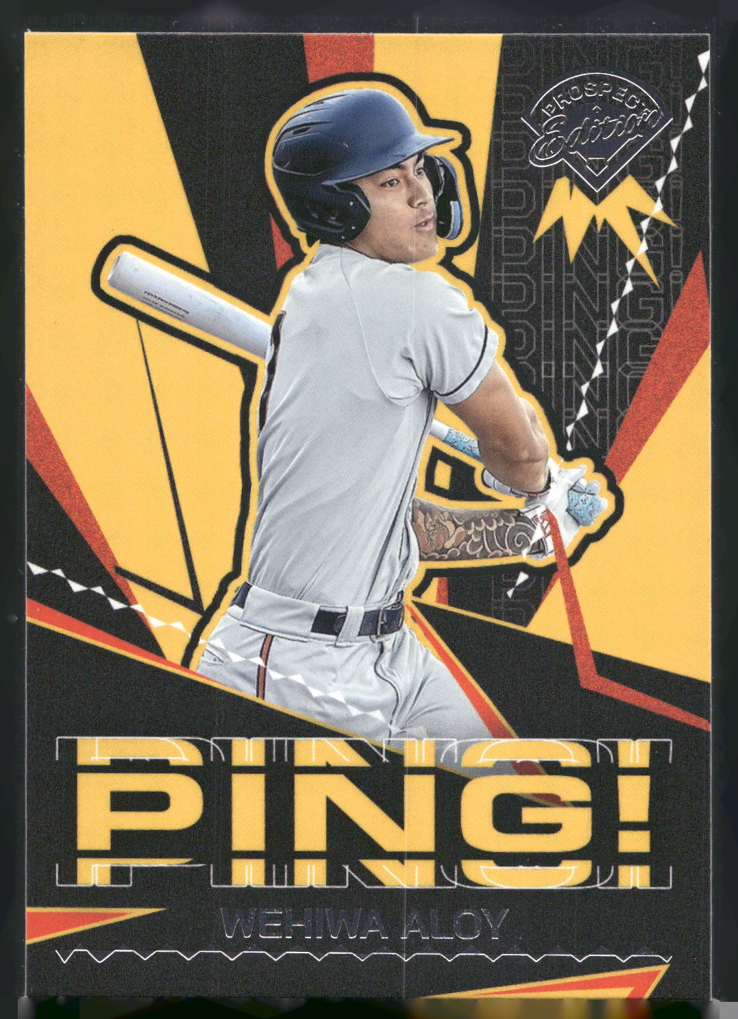 2025 Panini Prospect Edition #18 Wehiwa Aloy Ping!