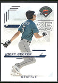 2025 Panini Prospect Edition #51 Nicky Becker