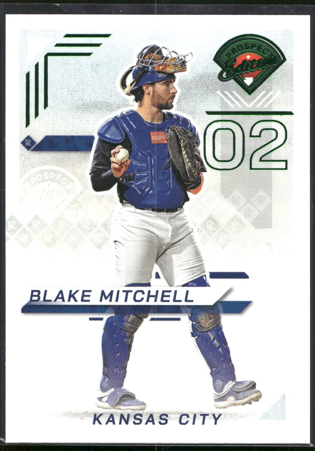 2025 Panini Prospect Edition #166 Blake Mitchell Green