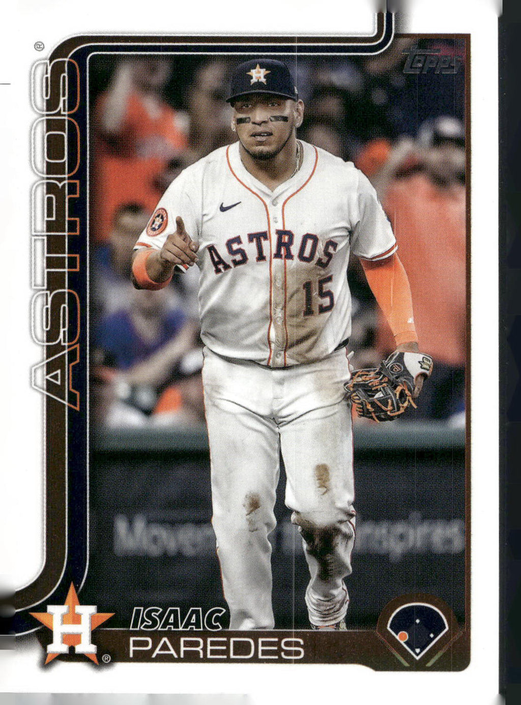 2025 Topps Update #US195 Isaac Paredes