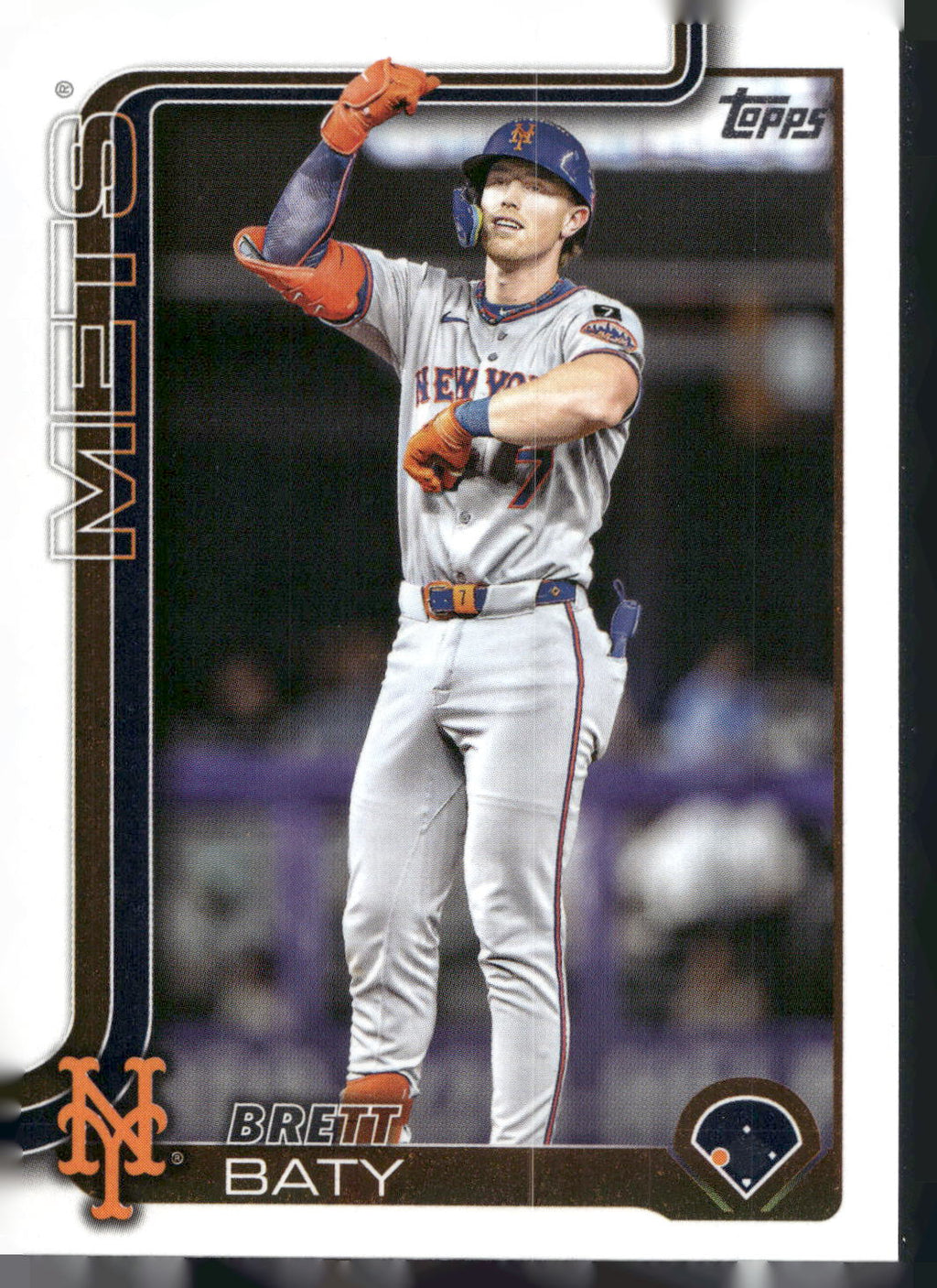 2025 Topps Update #US155 Brett Baty