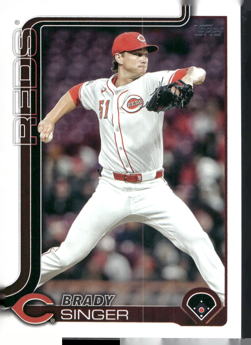 2025 Topps Update #US344 Brady Singer