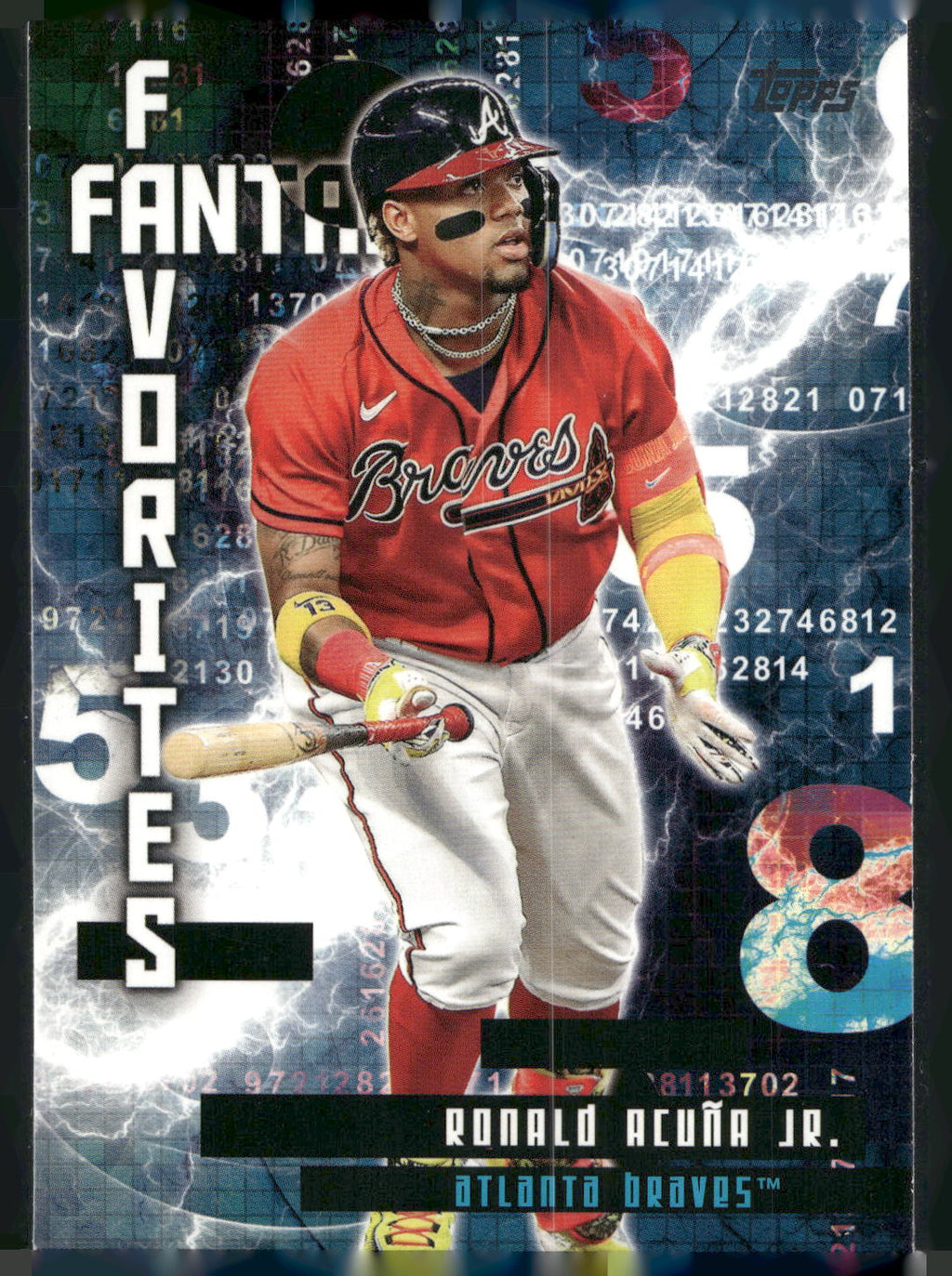 2024 Topps #FF-4 Ronald Acuña Jr. Fantasy Favorites