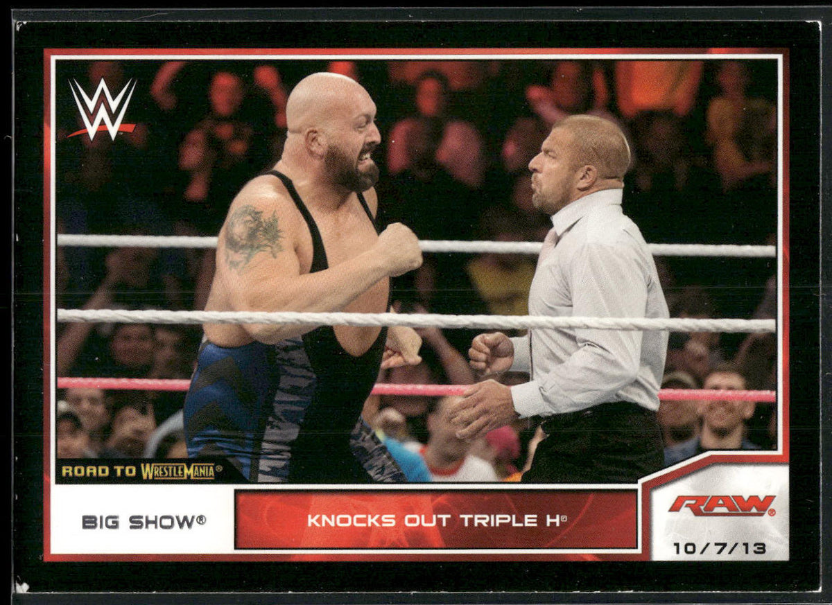 2014 Topps WWE Road to Wrestlemania #48 Big Show