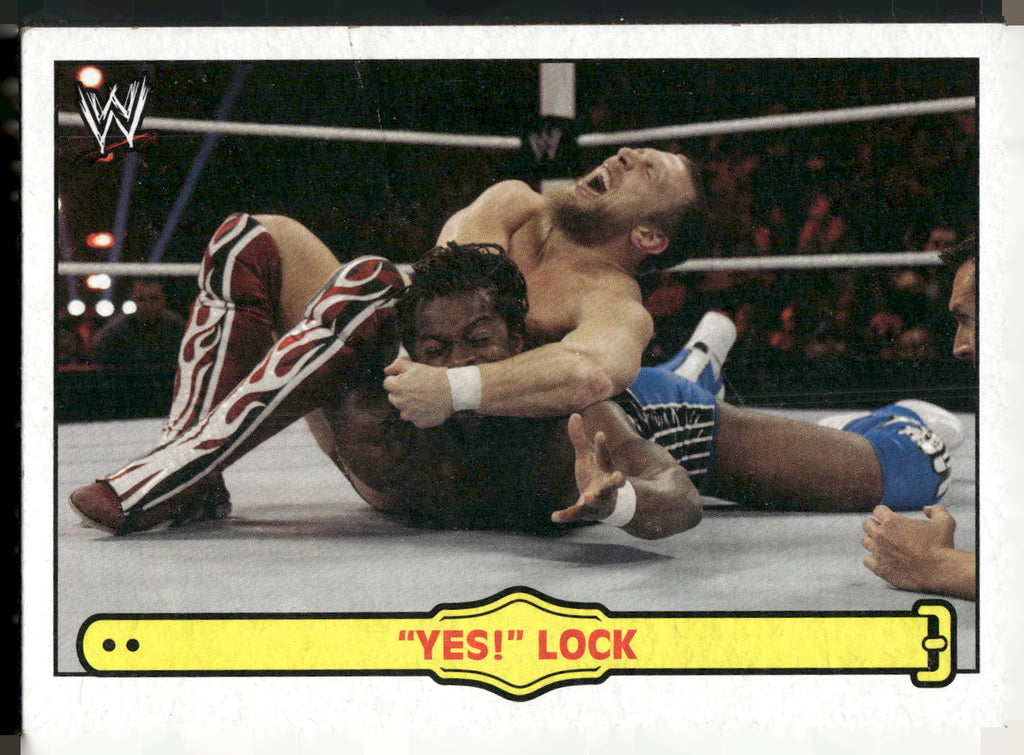 2012 Topps Heritage WWE #55 Daniel Bryan/Yes! Lock Ringside Action