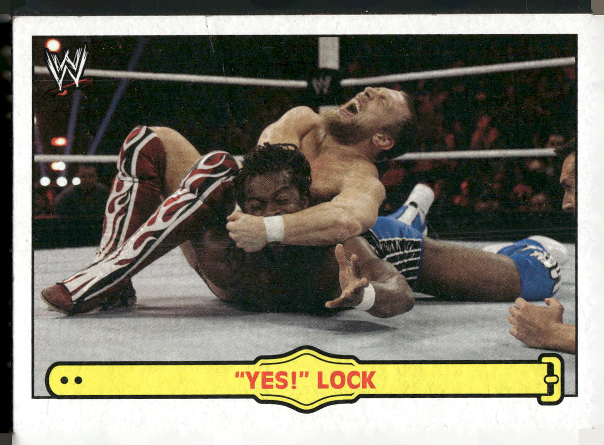 2012 Topps Heritage WWE #55 Daniel Bryan/Yes! Lock Ringside Action