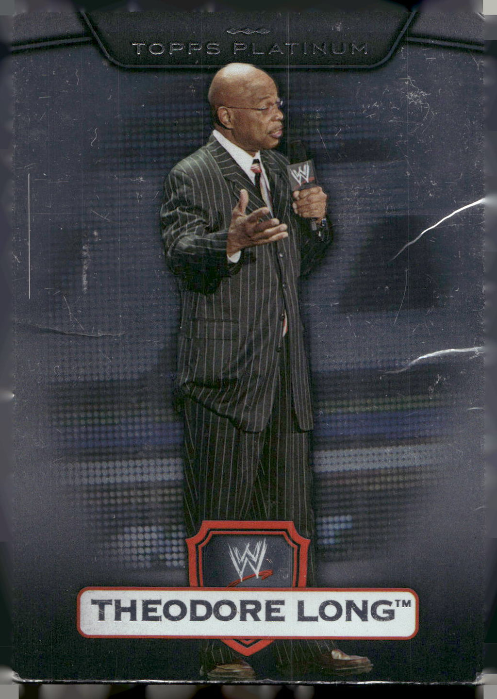 2010 Topps Platinum WWE #65 Theodore Long