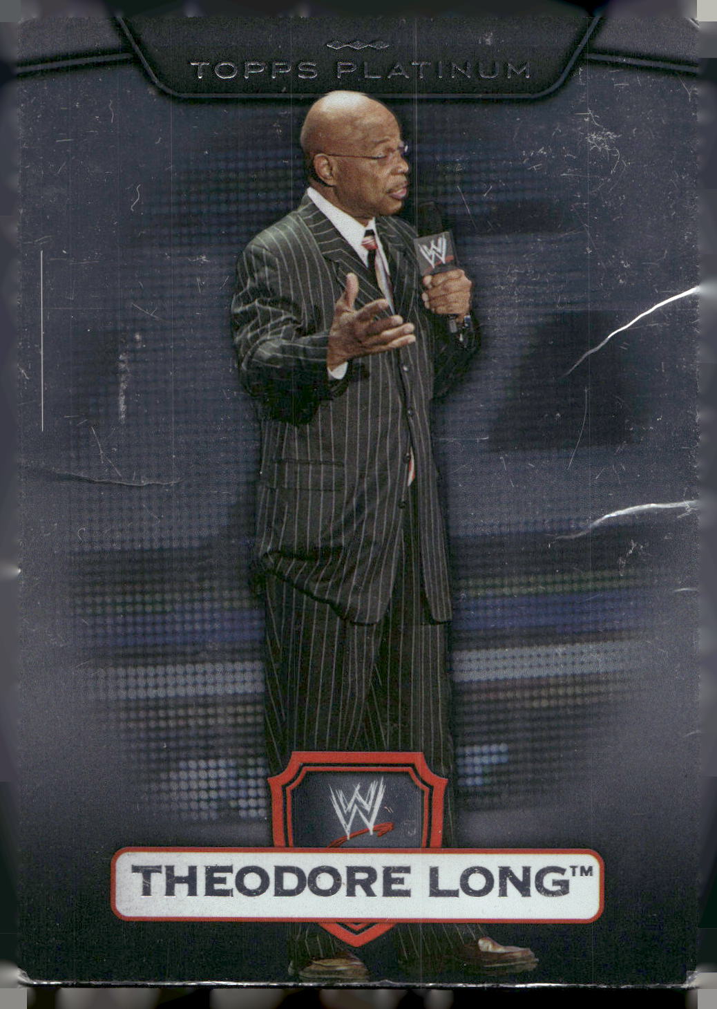 2010 Topps Platinum WWE #65 Theodore Long