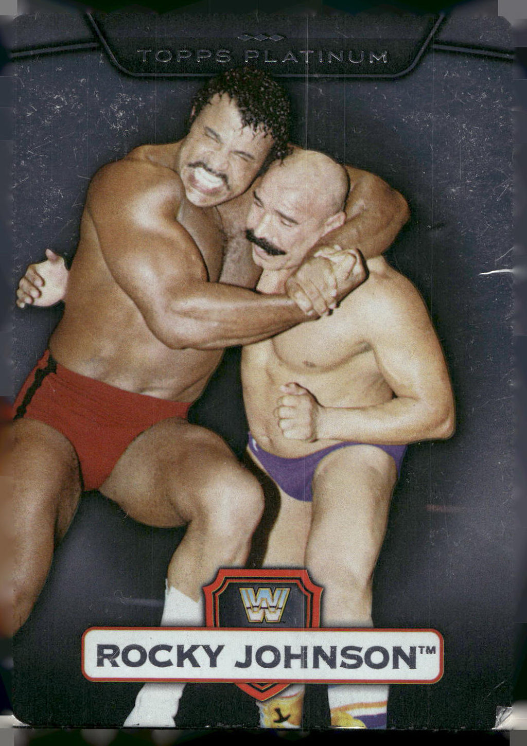 2010 Topps Platinum WWE #69 Rocky Johnson