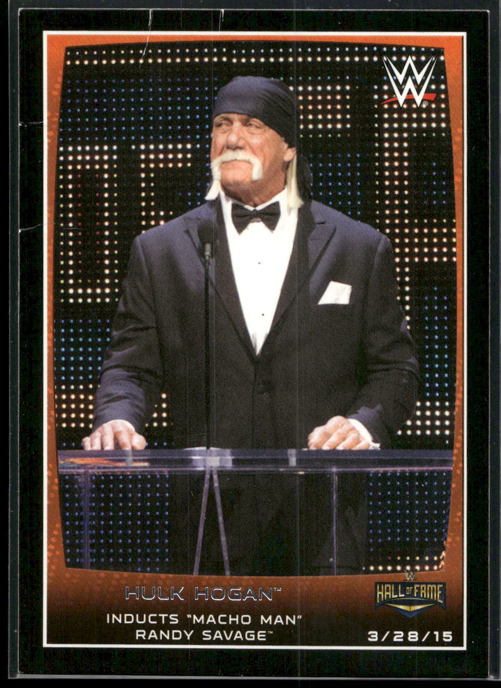 2015 Topps WWE Road to Wrestlemania #99 Hulk Hogan