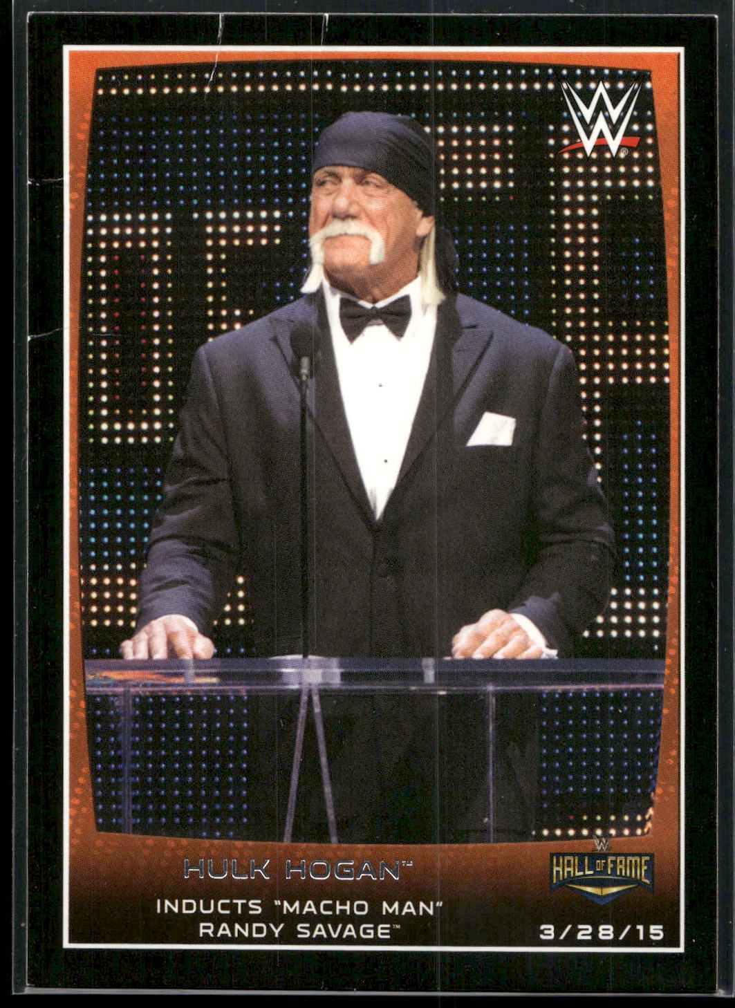 2015 Topps WWE Road to Wrestlemania #99 Hulk Hogan