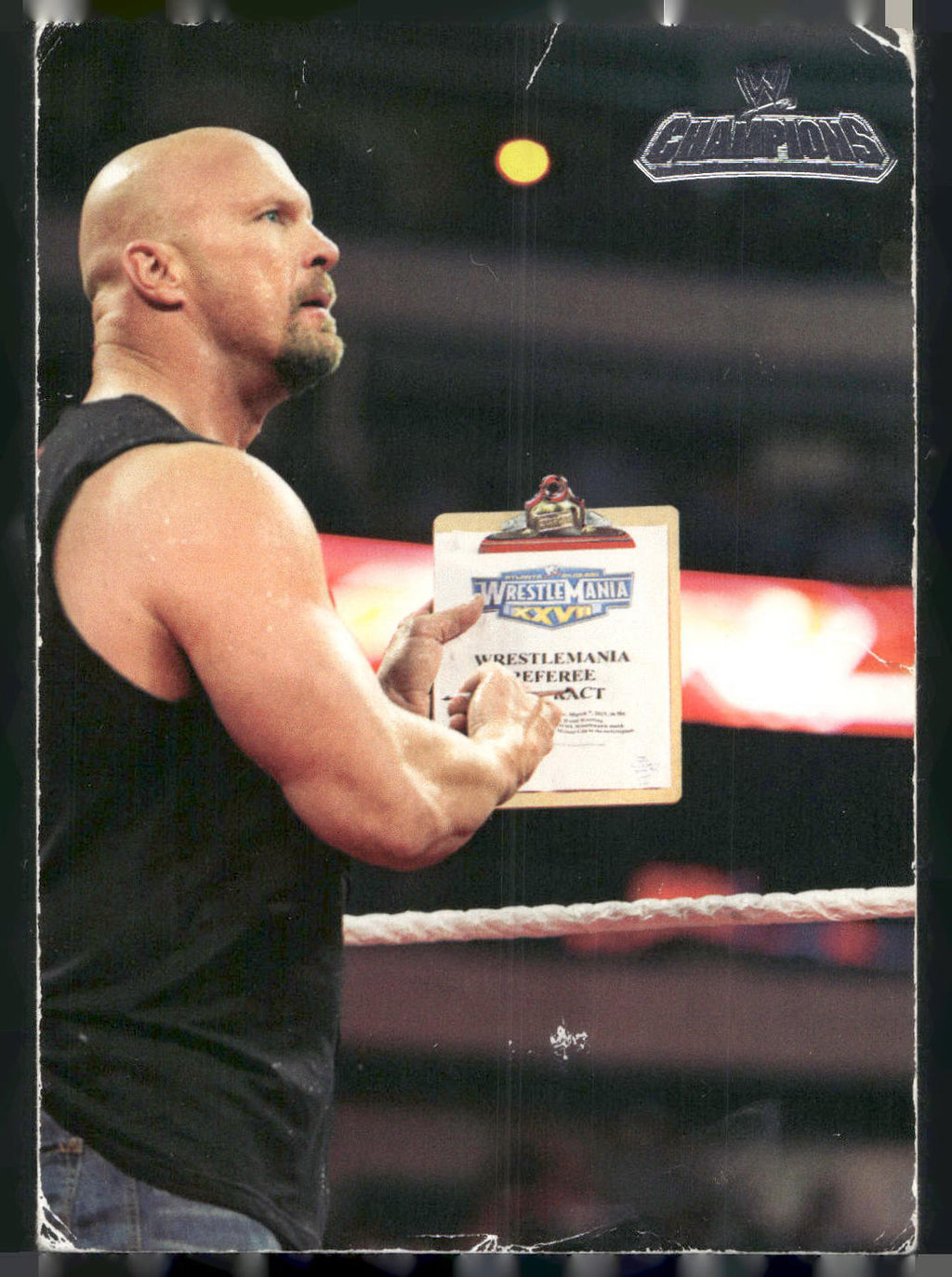 2011 Topps WWE Champions #65 Stone Cold Steve Austin