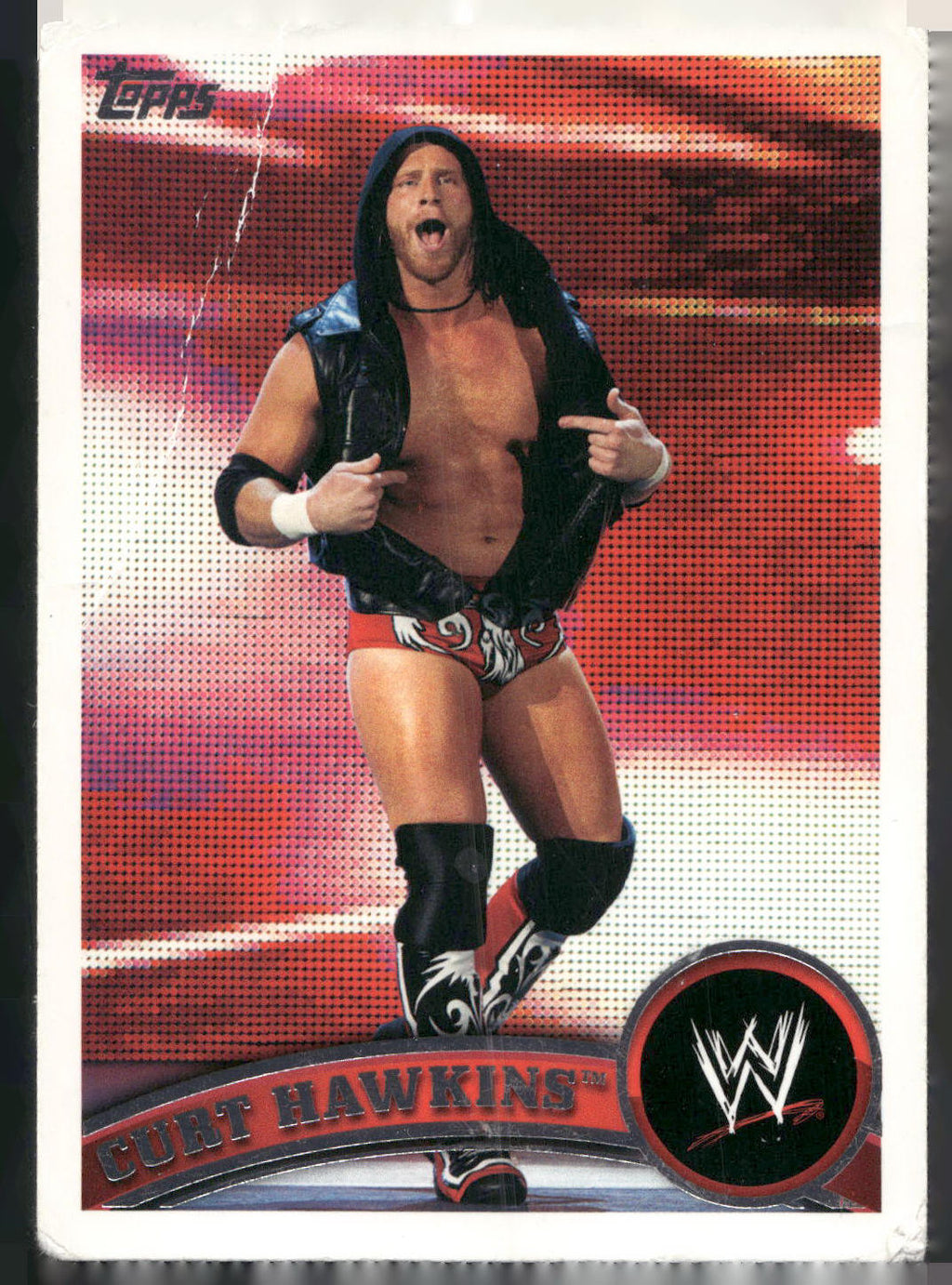 2011 Topps WWE #65 Curt Hawkins