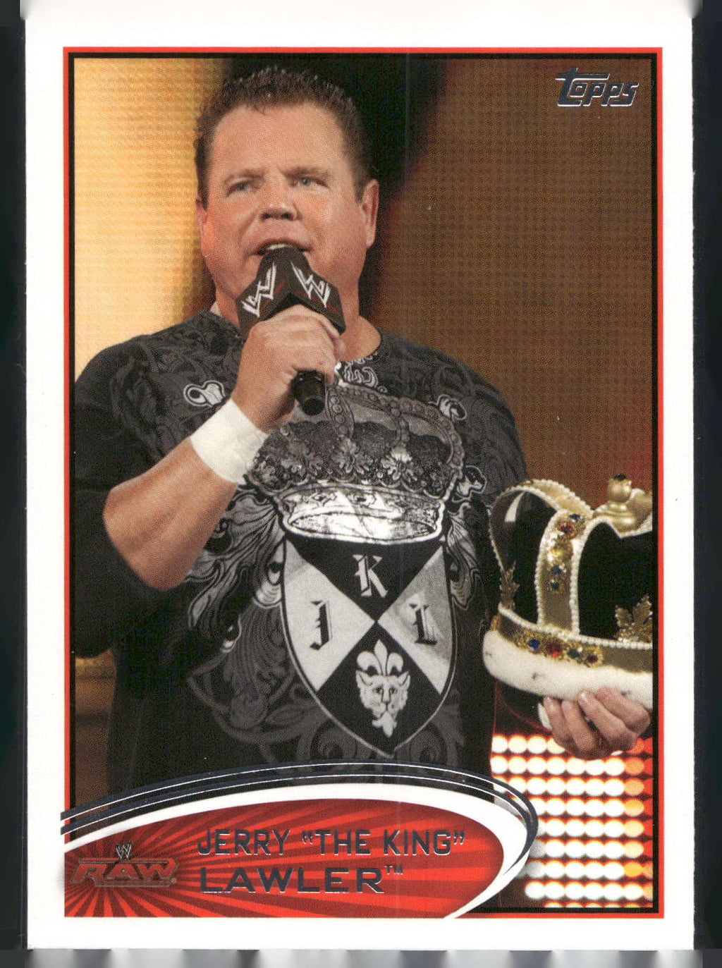 2012 Topps WWE #67 Jerry Lawler