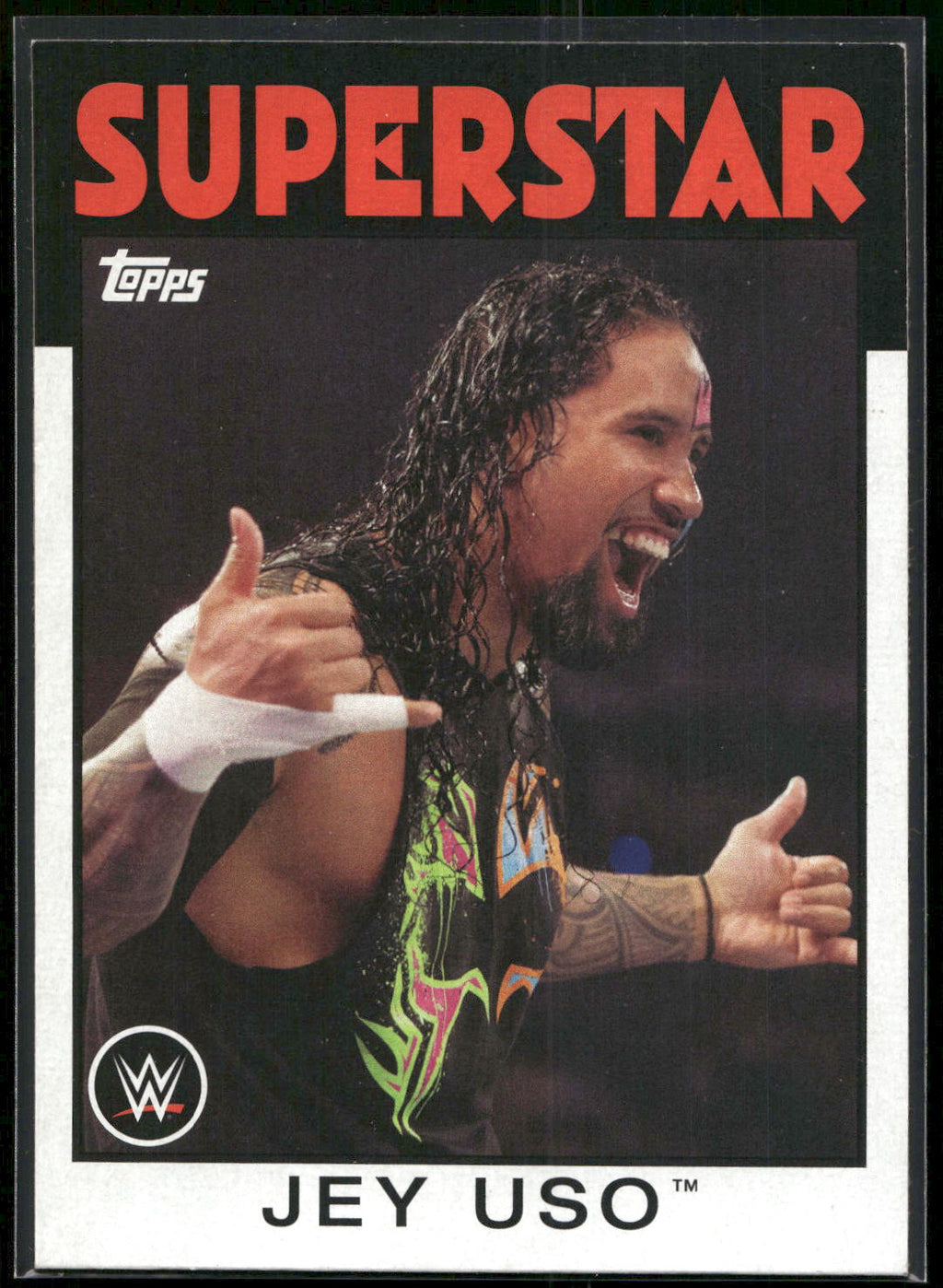 2016 Topps WWE Heritage #17 Jey Uso