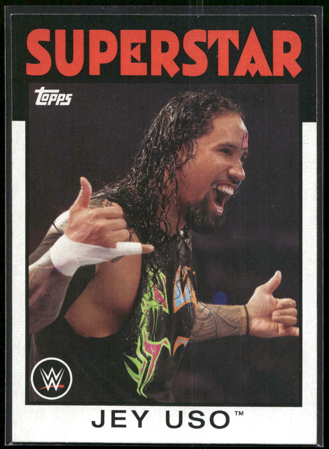 2016 Topps WWE Heritage #17 Jey Uso