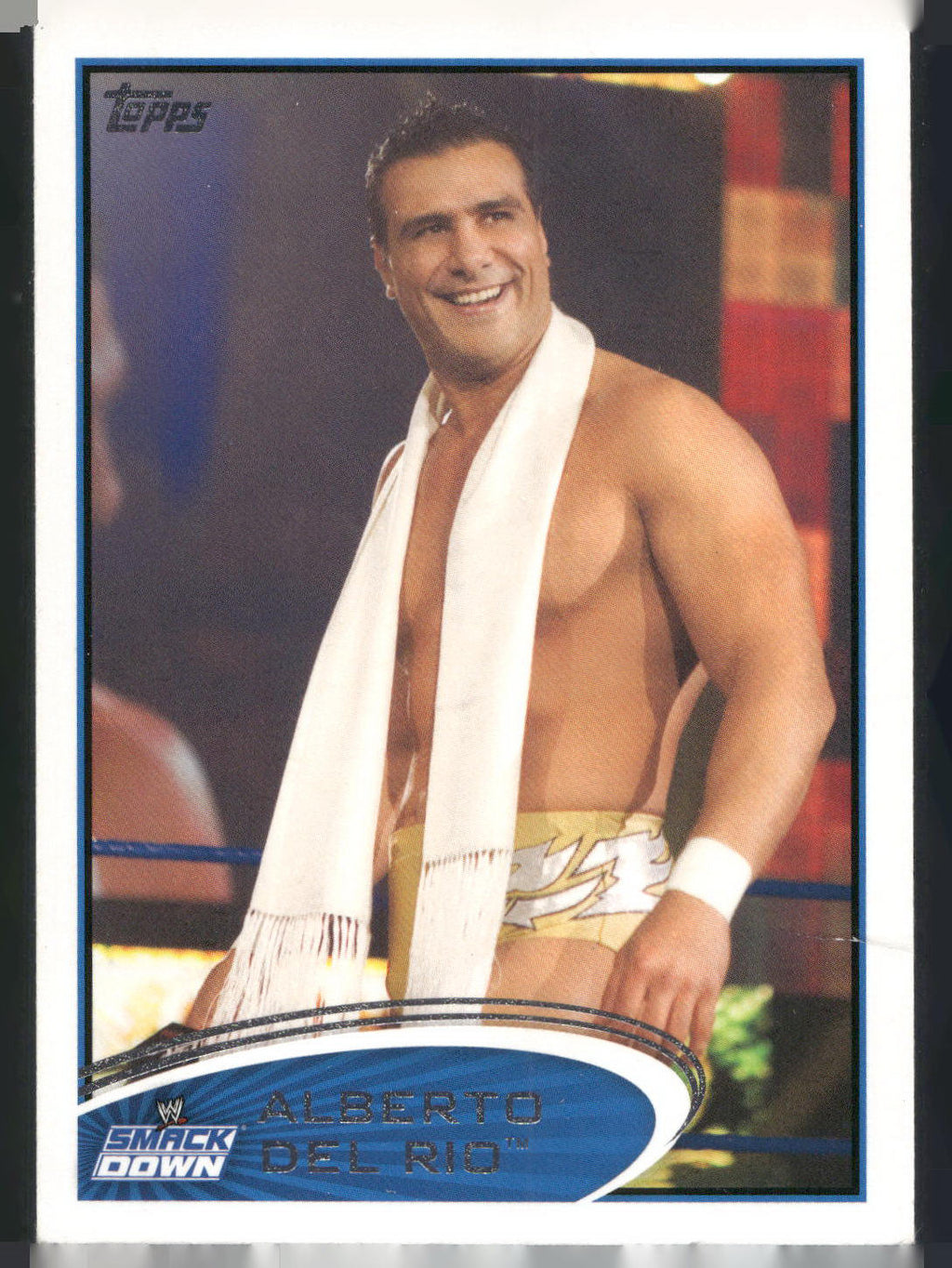 2012 Topps WWE #78 Alberto Del Rio