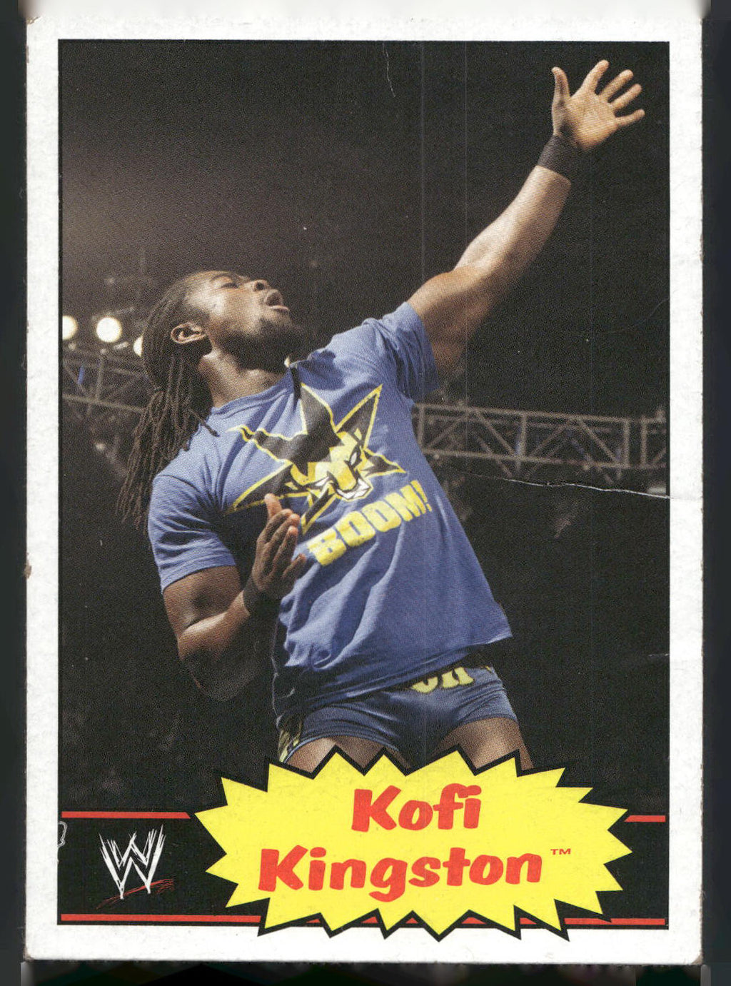 2012 Topps Heritage WWE #23 Kofi Kingston