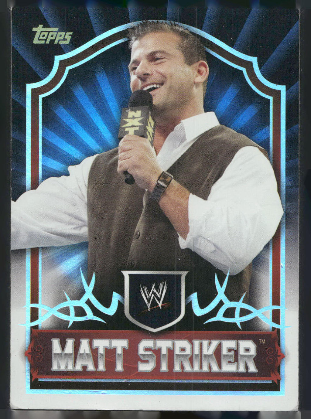 2011 Topps WWE Classic #45 Matt Striker