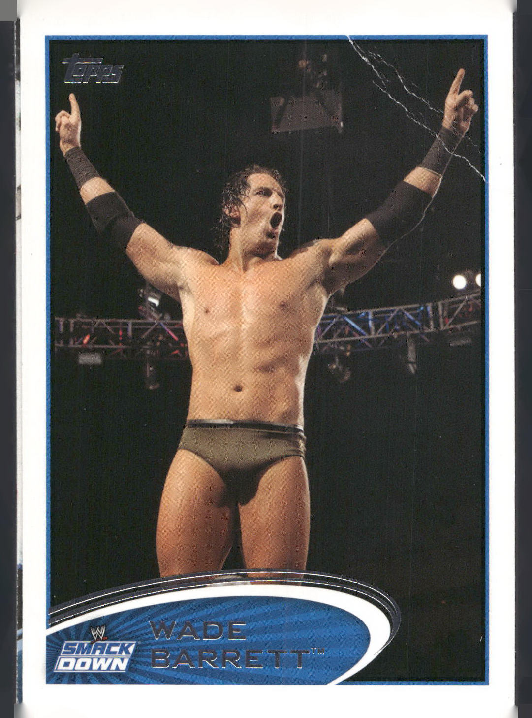 2012 Topps WWE #44 Wade Barrett