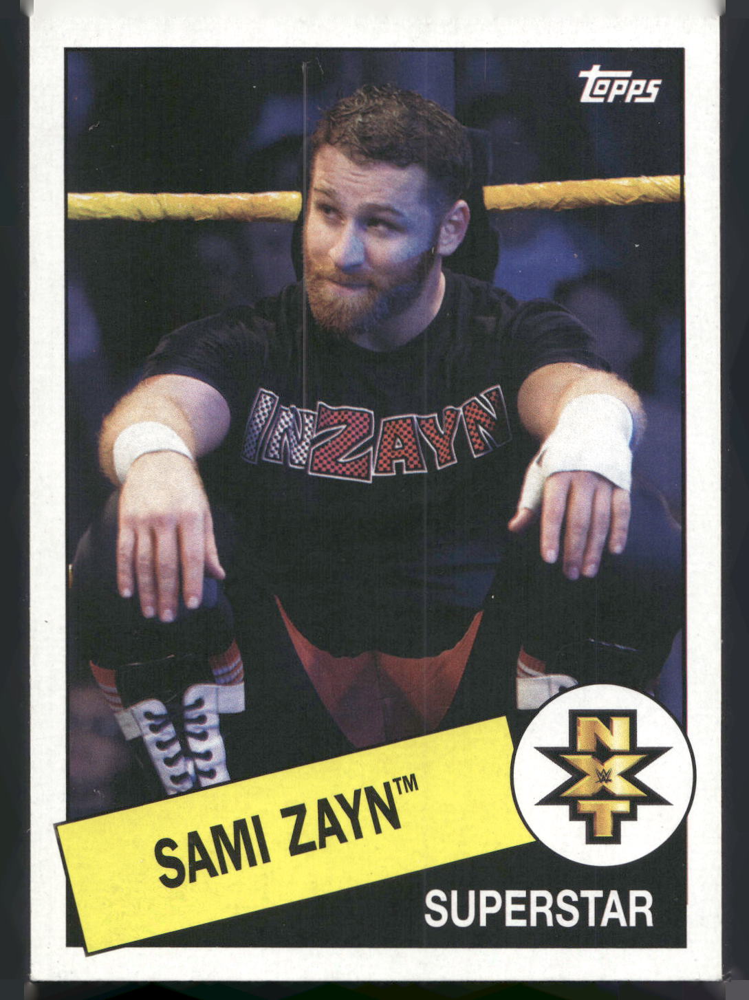 2015 Topps WWE Heritage #108 Sami Zayn