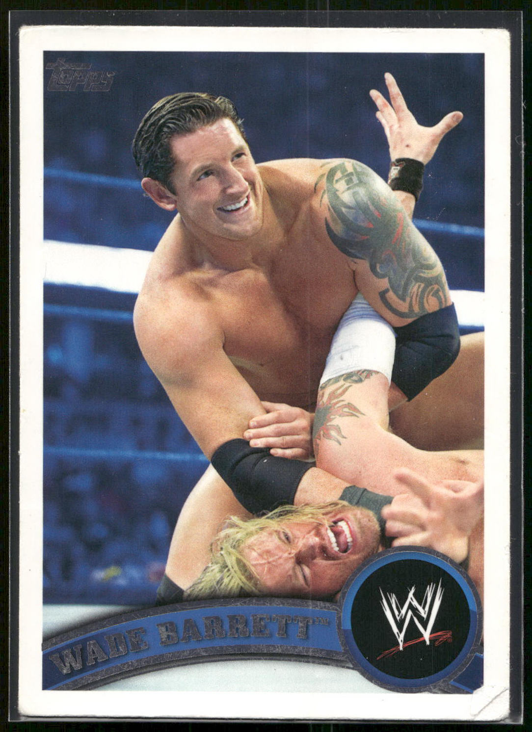 2011 Topps WWE #4 Wade Barrett