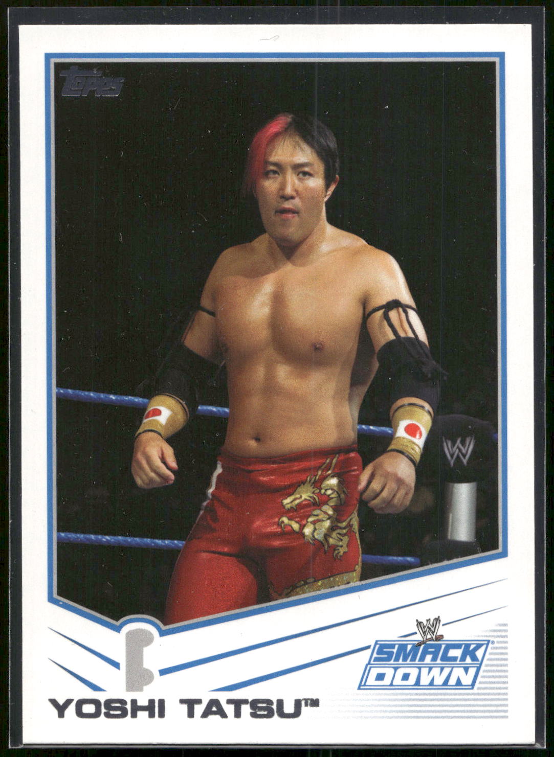 2013 Topps WWE #84 Yoshi Tatsu