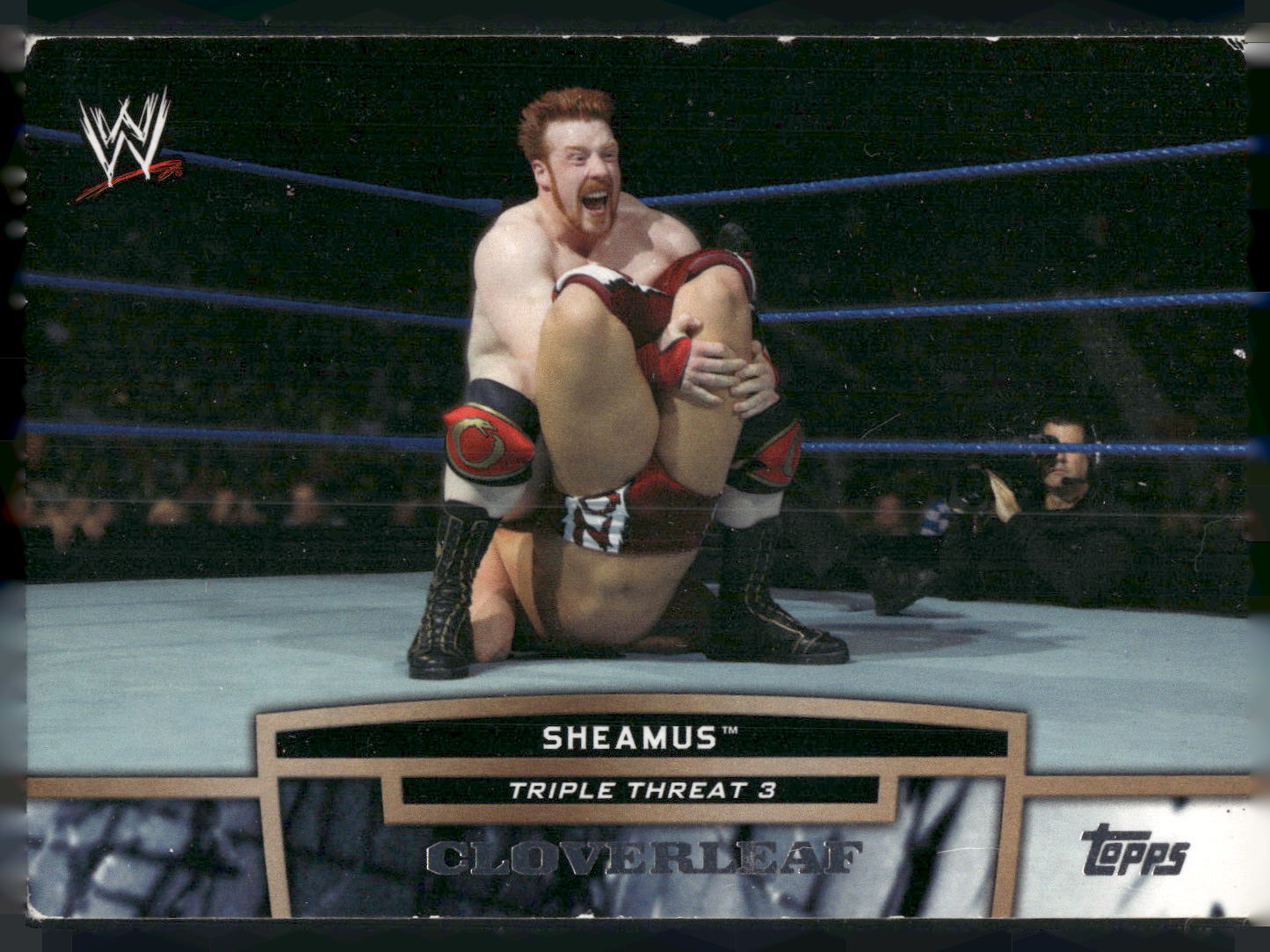 2013 Topps WWE #TT30-3 Sheamus Triple Threat Tier 3