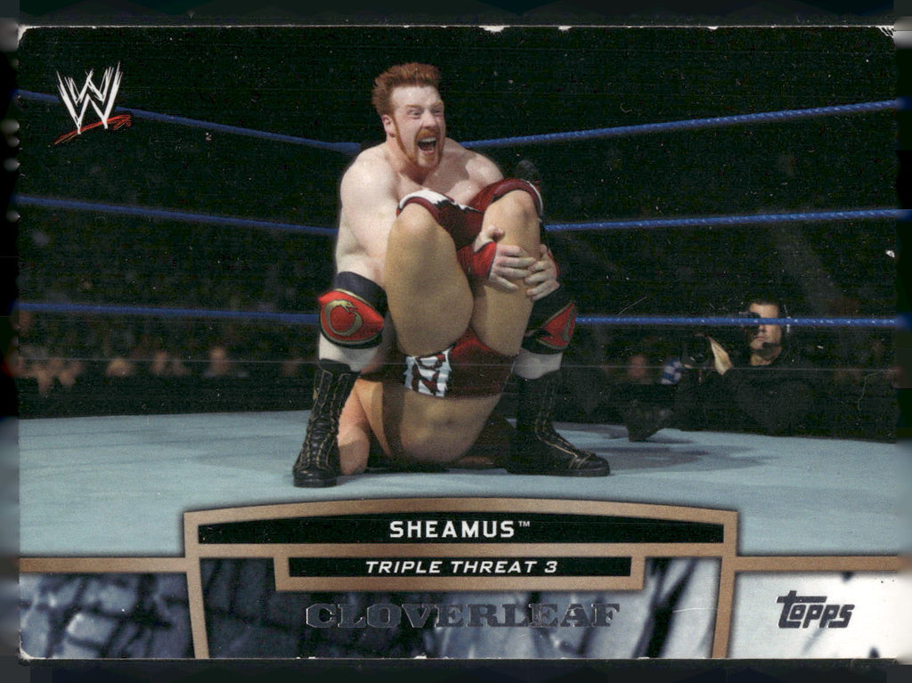 2013 Topps WWE #TT30-3 Sheamus Triple Threat Tier 3
