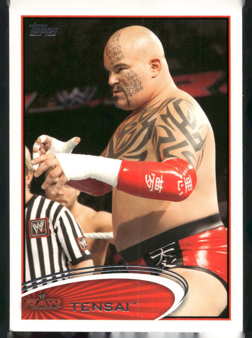 2012 Topps WWE #53 Lord Tensai