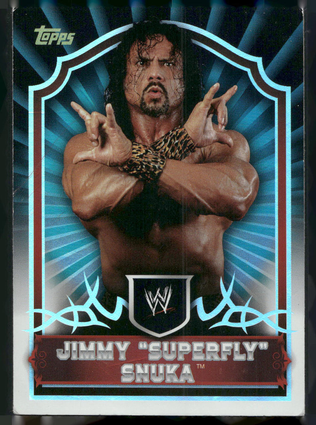 2011 Topps WWE Classic #83 Jimmy Superfly Snuka