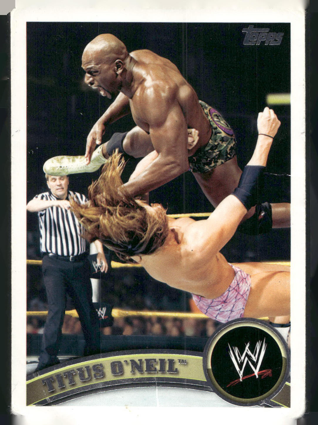 2011 Topps WWE #85 Titus O'Neil