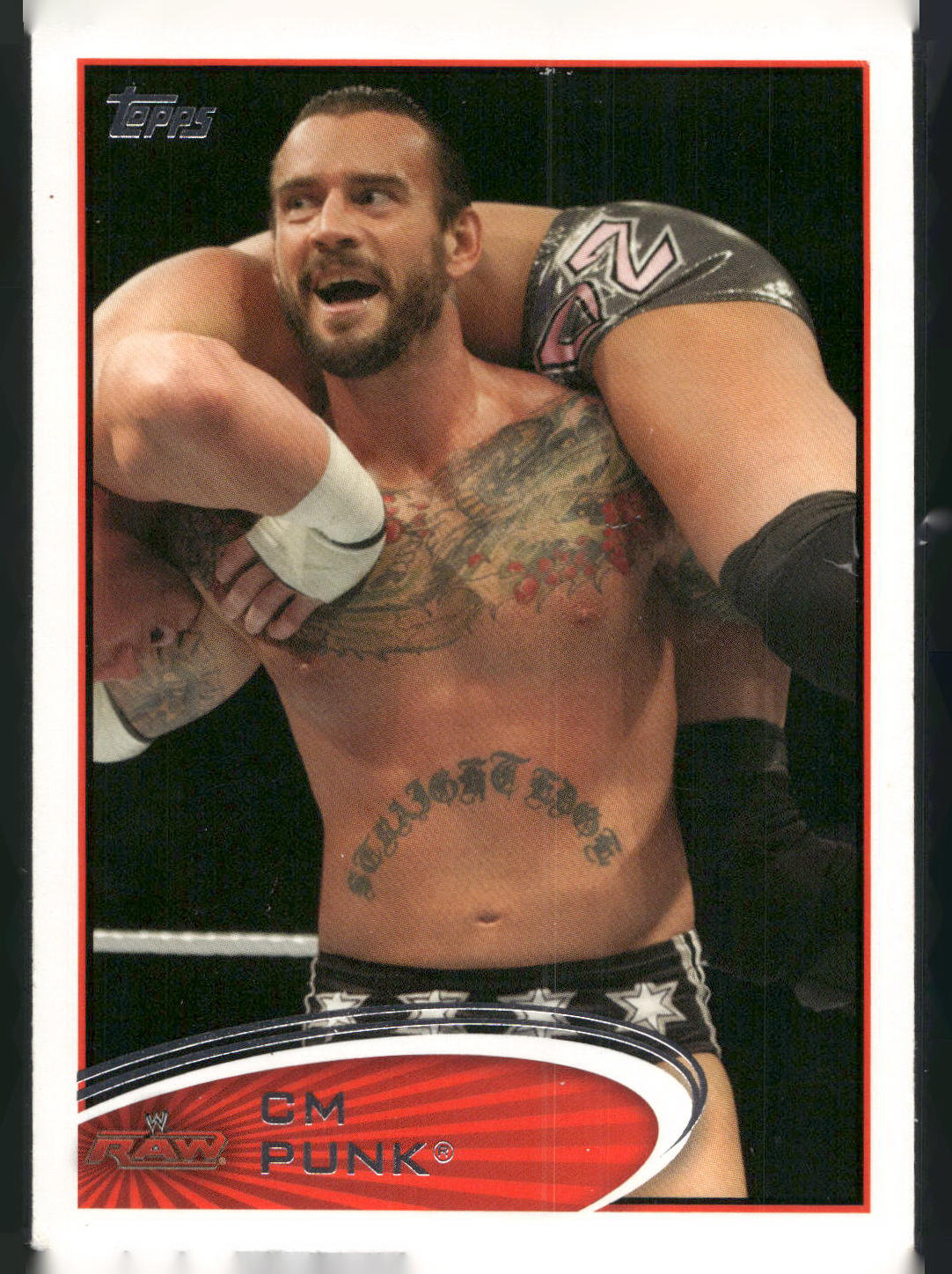 2012 Topps WWE #89 CM Punk