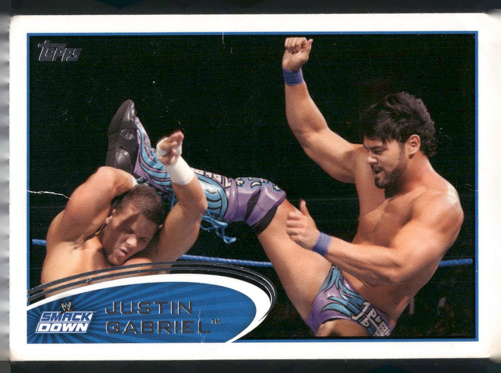 2012 Topps WWE #56 Justin Gabriel