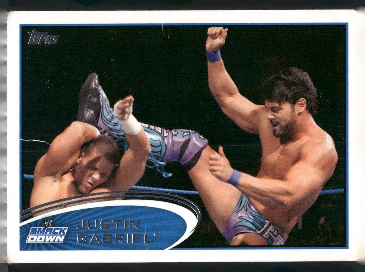2012 Topps WWE #56 Justin Gabriel