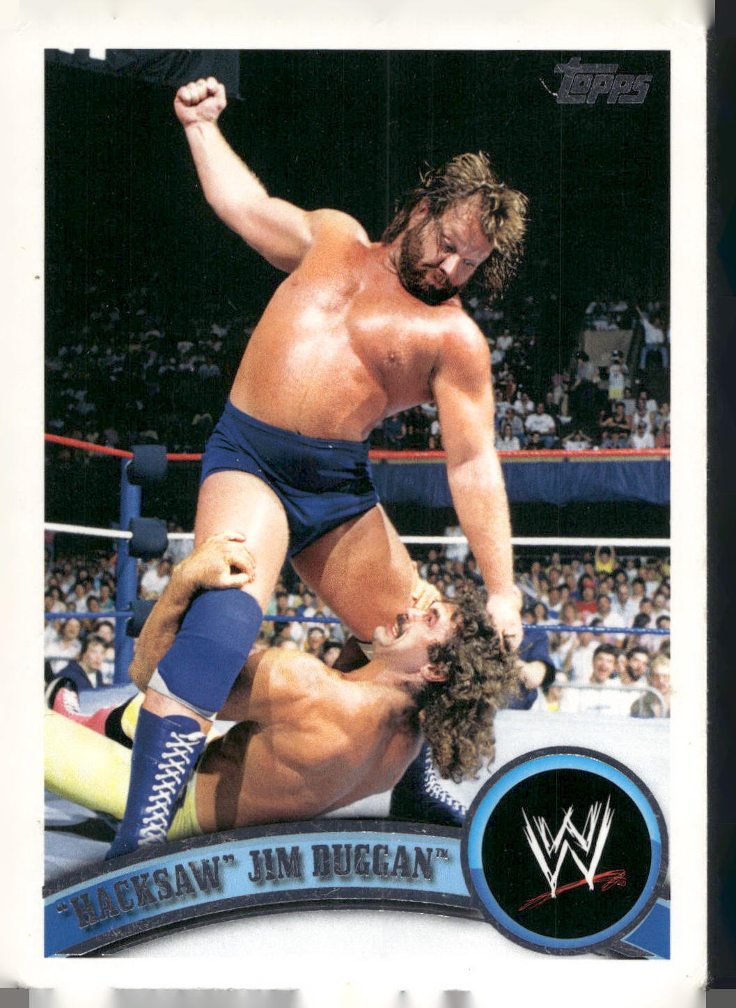 2011 Topps WWE #110 Hacksaw Jim Duggan
