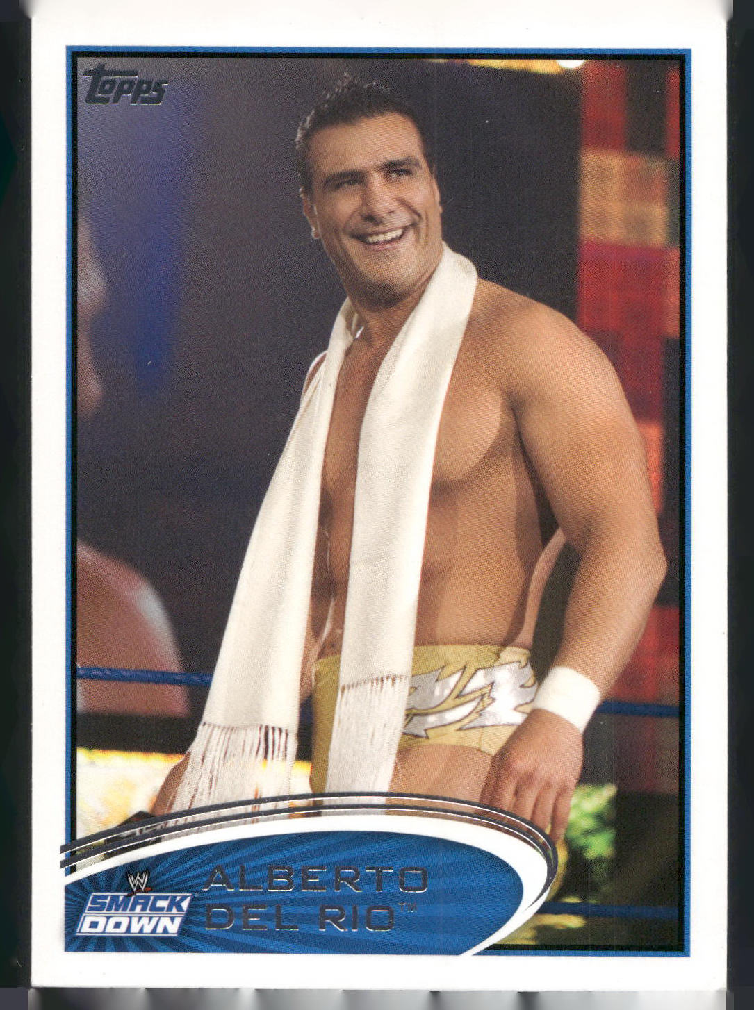 2012 Topps WWE #78 Alberto Del Rio