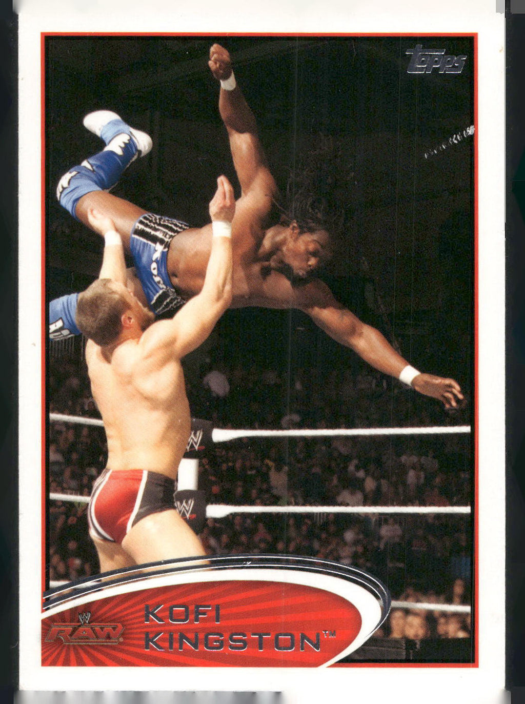 2012 Topps WWE #23 Kofi Kingston
